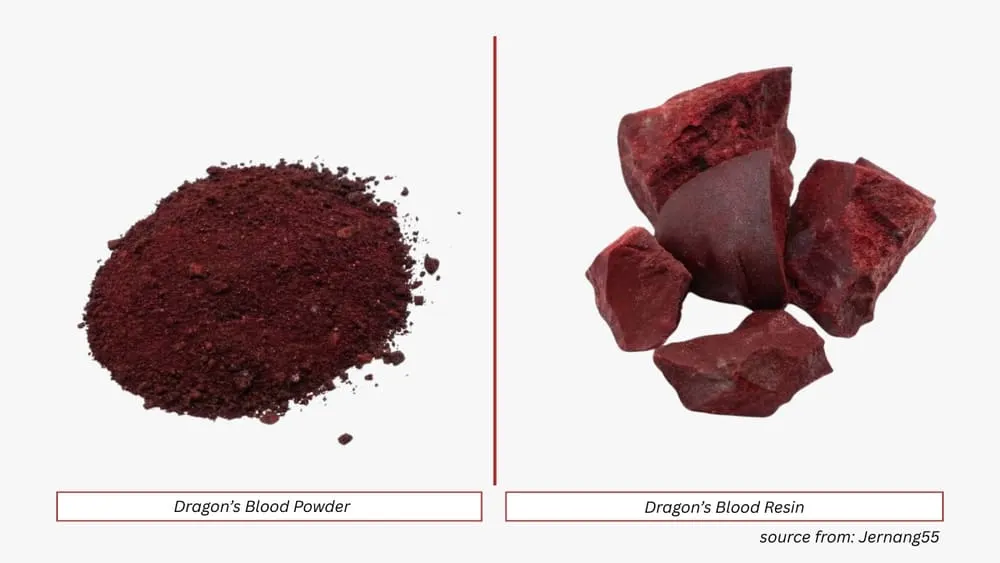 Dragon's Blood Powder and Resin