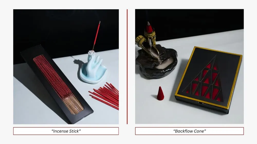 Incense Stick and Backflow Cone